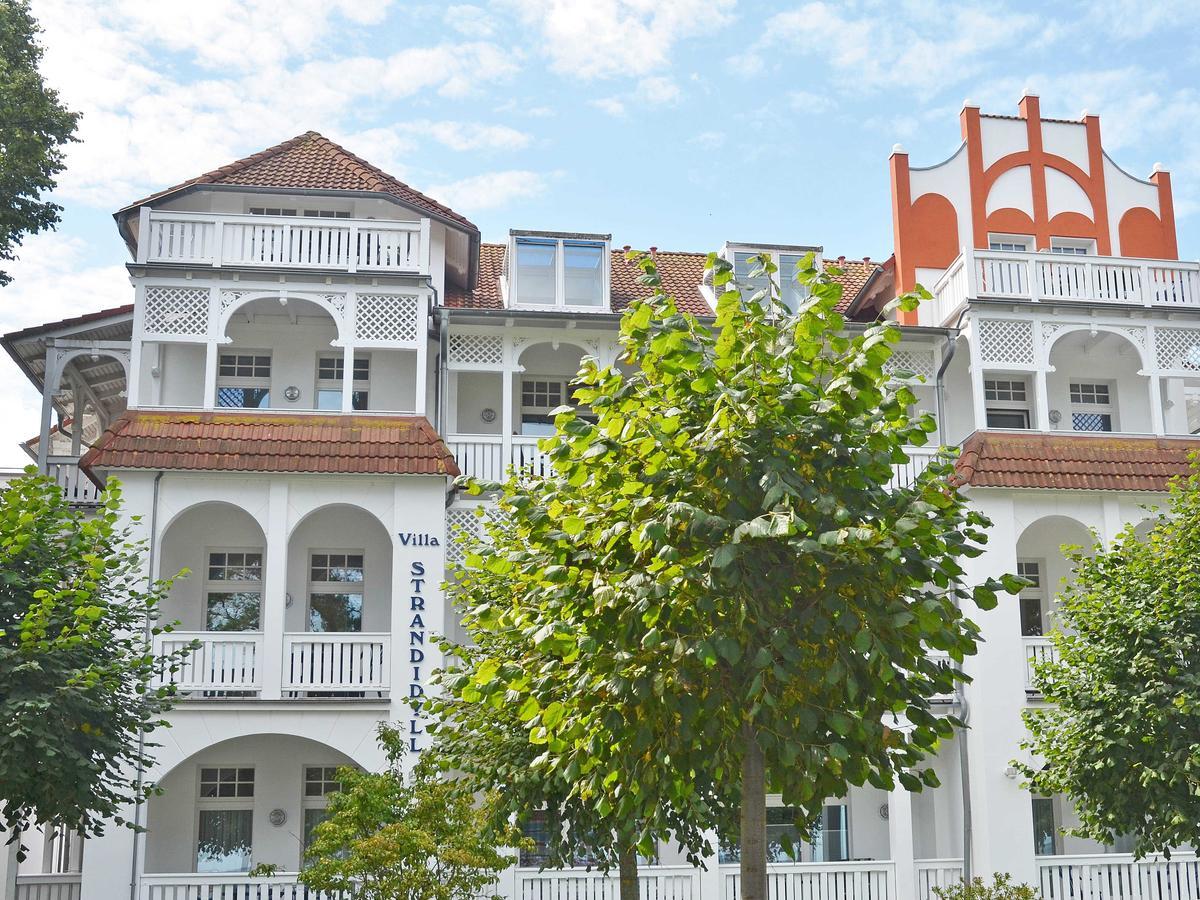 Villa Strandidyll In Binz - Wg 11 Mit Meerblick Und Zwei Balkonen Экстерьер фото